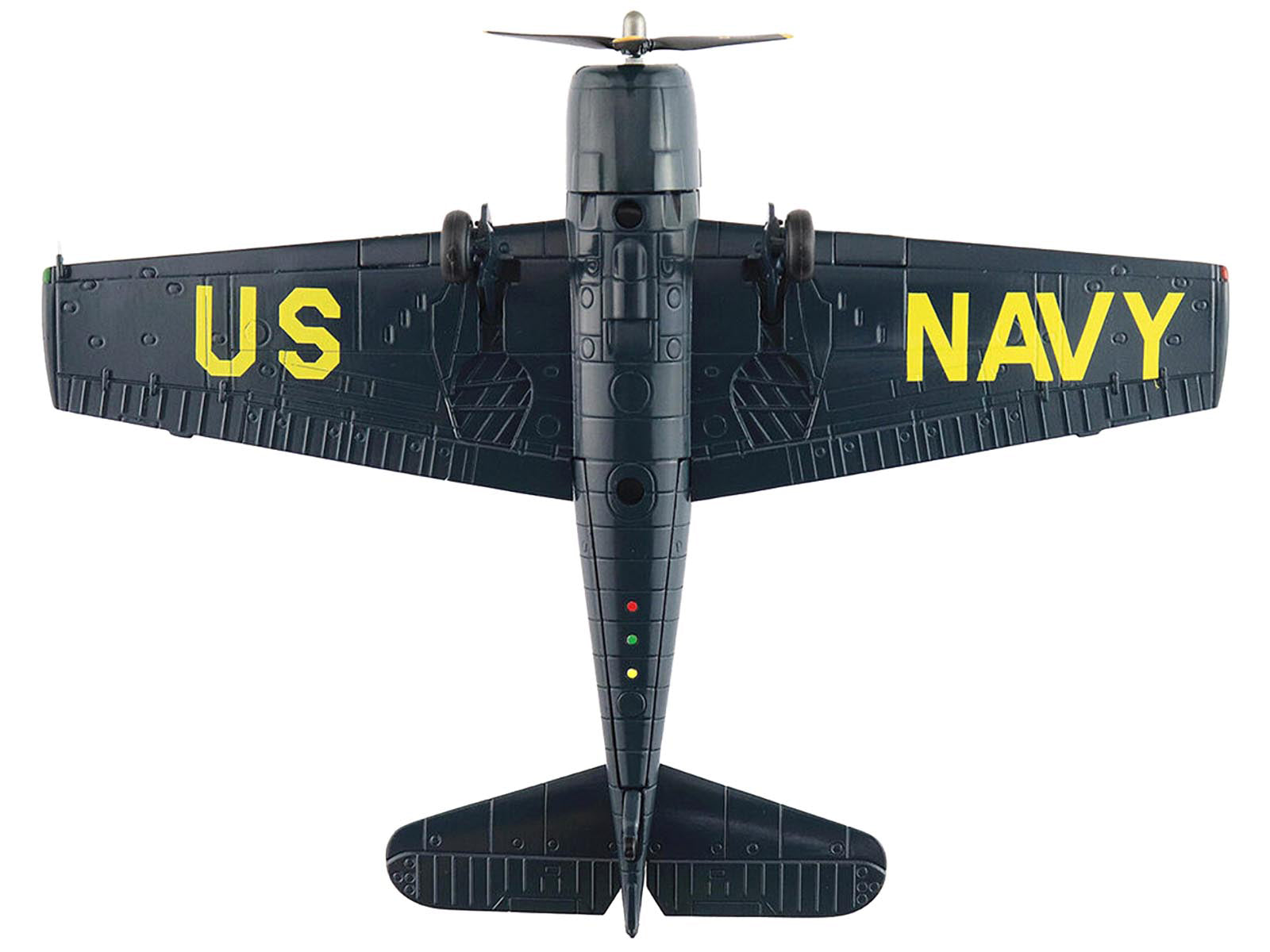 Grumman F6F-5 Hellcat Fighter Aircraft "Blue Angels #2" (1946) United States Navy "Air Power Series" 1/72 Diecast Model by Hobby Master-DiecastModeler.com