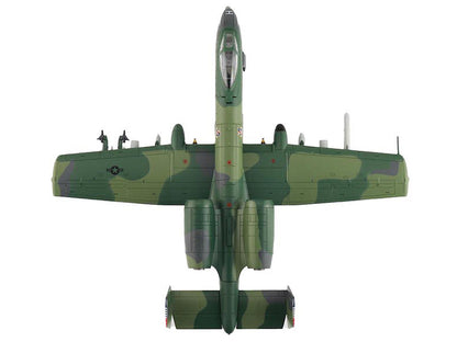 Fairchild Republic A-10A Thunderbolt II Attack Aircraft "Flying Tigers 23rd Tactical Fighter Wing King Fahd Airport" (1991) United States Air Force "Air Power Series" 1/72 Diecast Model by Hobby Master