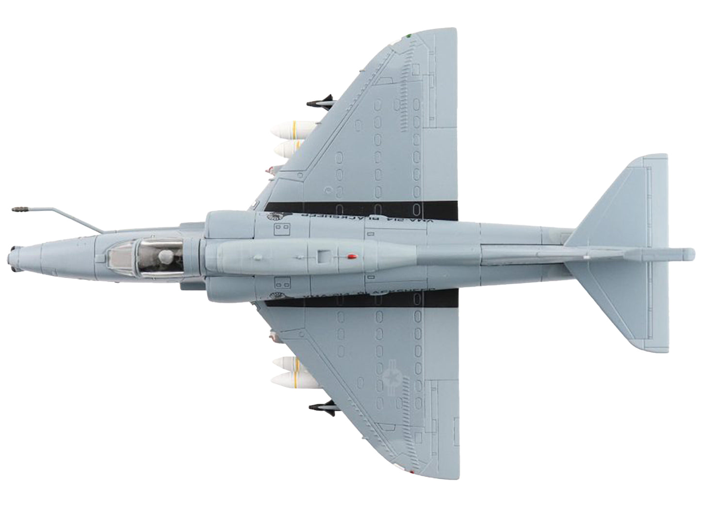 Douglas A-4M Skyhawk Aircraft "VMA-214 Blacksheep" (1989) United States Marines "Air Power Series" 1/72 Diecast Model by Hobby Master-DiecastModeler.com