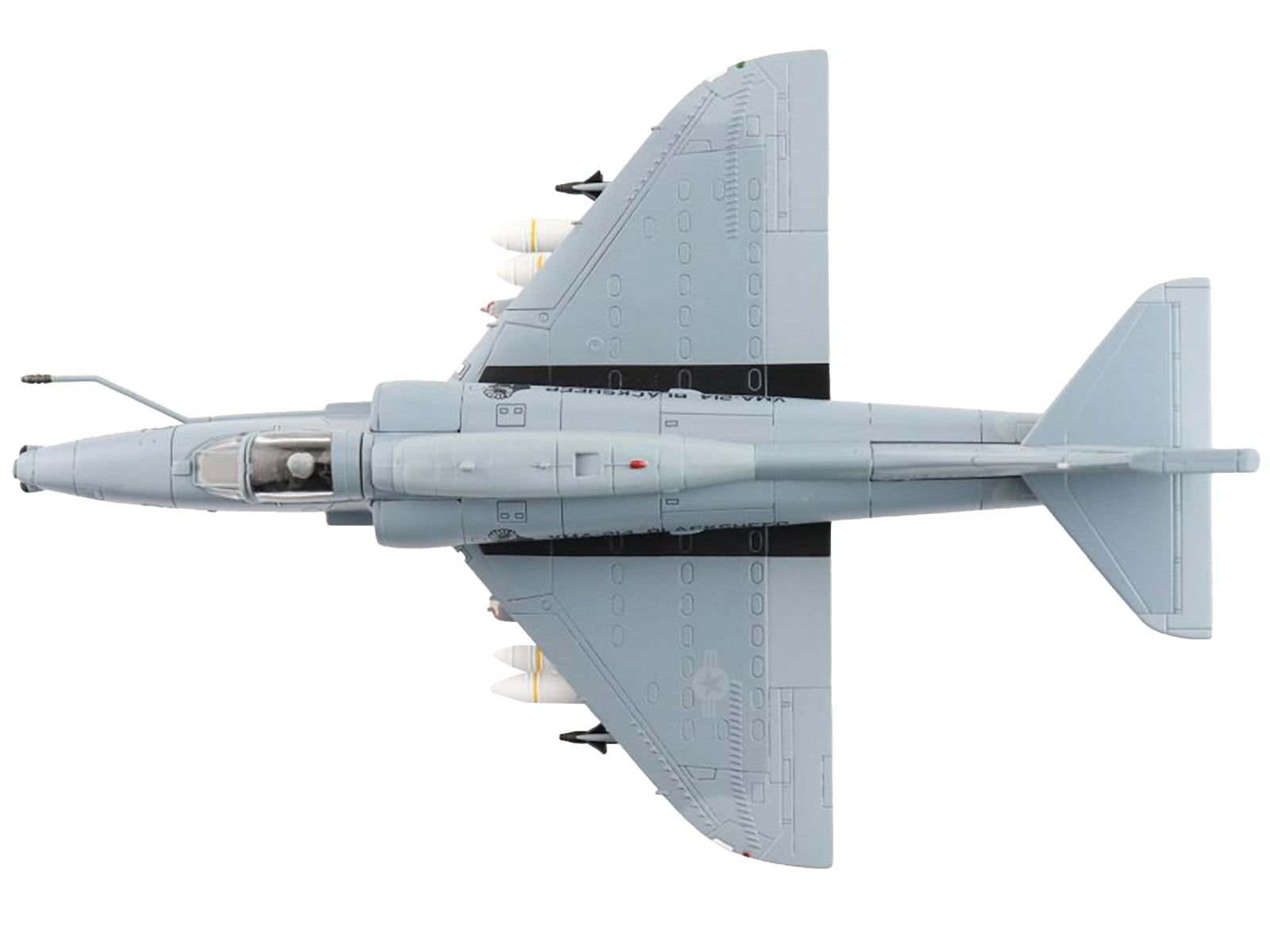 Douglas A-4M Skyhawk Aircraft "VMA-214 Blacksheep" (1989) United States Marines "Air Power Series" 1/72 Diecast Model by Hobby Master-DiecastModeler.com