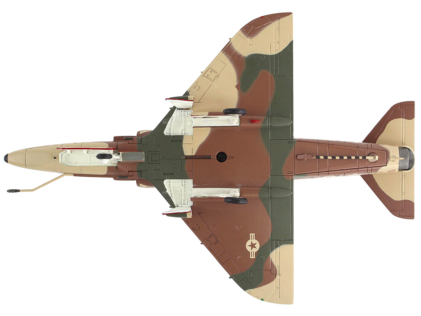 Douglas A-4E Skyhawk Aircraft "Aggressor 151095" (1985/6) United States Navy "Air Power Series" 1/72 Diecast Model by Hobby Master-DiecastModeler.com