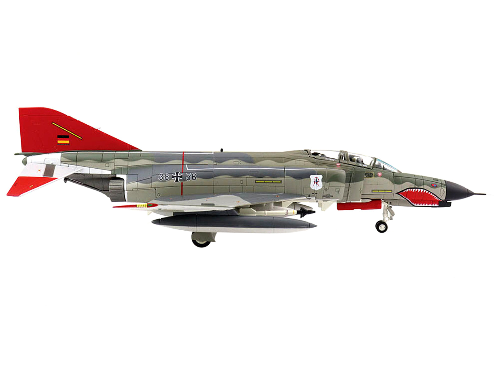 McDonnell Douglas F-4F Phantom II "Norm 81" Fighter Aircraft "JG 71 "Richthofen" GAFTIC 86 CFB Goose Bay Canada" (May 1986) "Air Power Series" 1/72 Diecast Model by Hobby Master-DiecastModeler.com