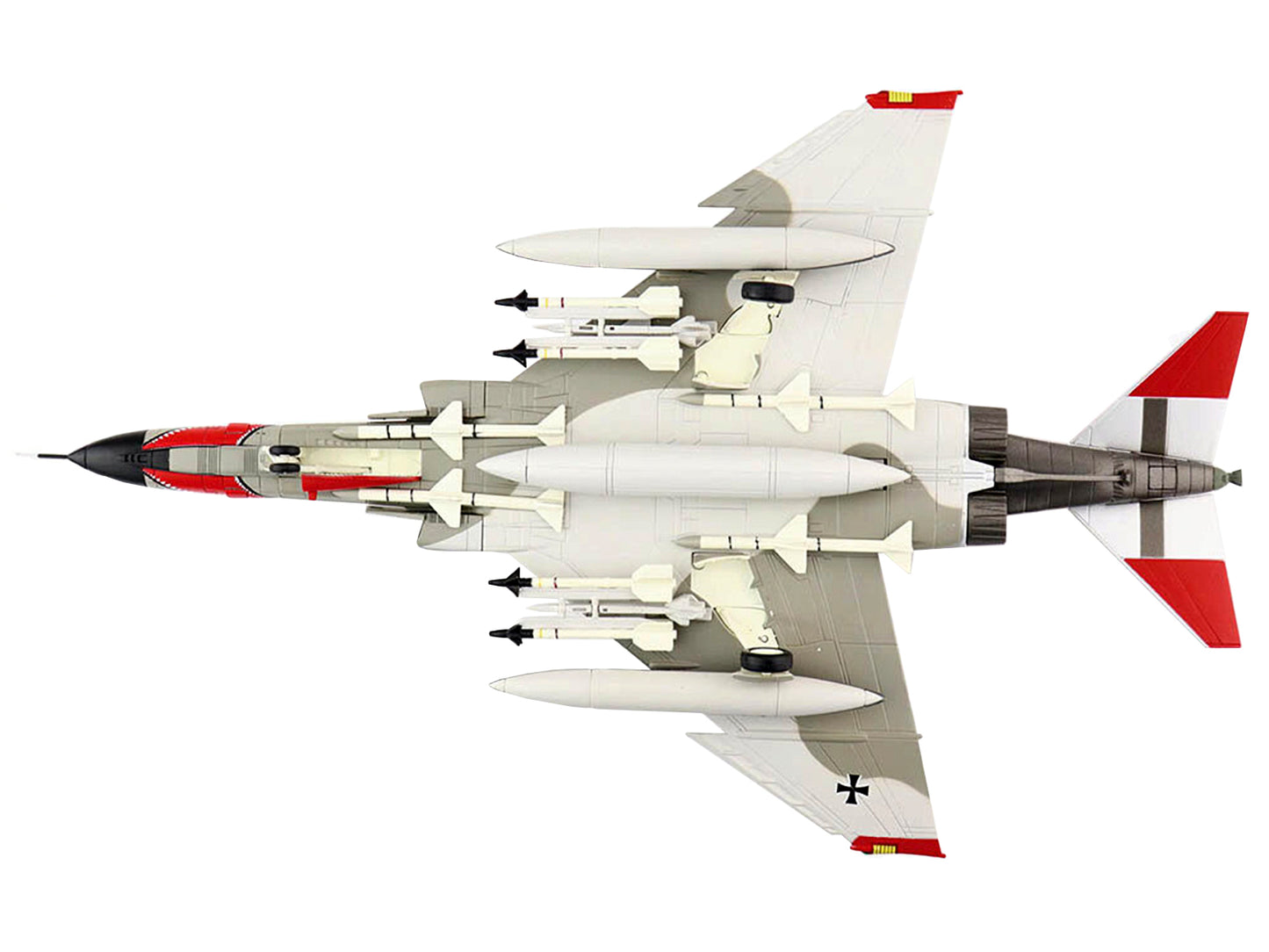 McDonnell Douglas F-4F Phantom II "Norm 81" Fighter Aircraft "JG 71 "Richthofen" GAFTIC 86 CFB Goose Bay Canada" (May 1986) "Air Power Series" 1/72 Diecast Model by Hobby Master-DiecastModeler.com
