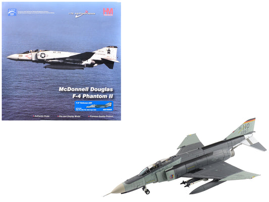 McDonnell Douglas F-4F Phantom II Fighter-Bomber Aircraft "AF72-257 20th Fighter Squadron 49th Fighter Wing Holloman AFB" (2002) United States Air Force "Air Power Series" 1/72 Diecast Model by Hobby Master