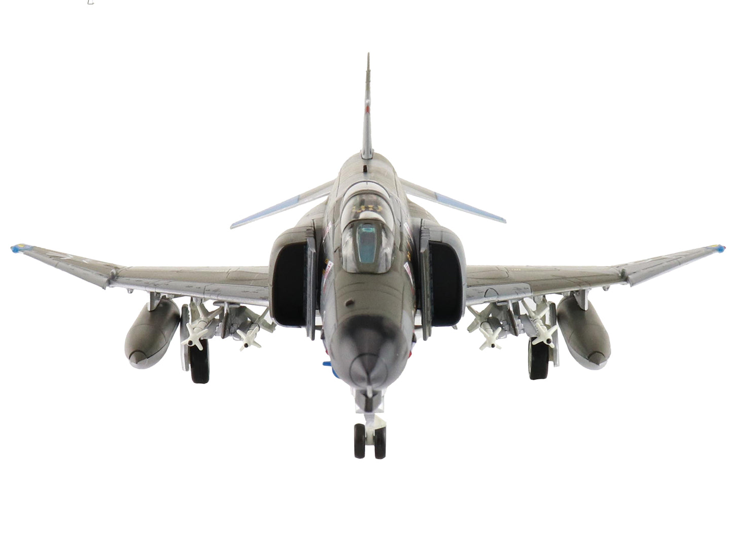 McDonnell Douglas F-4F Phantom II Fighter-Bomber Aircraft "Jagdgeschwader 74 (JG 74) Molders" (1982) German Luftwaffe "Air Power Series" 1/72 Diecast Model by Hobby Master-DiecastModeler.com