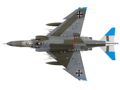 McDonnell Douglas F-4F Phantom II Fighter-Bomber Aircraft "Jagdgeschwader 74 (JG 74) Molders" (1982) German Luftwaffe "Air Power Series" 1/72 Diecast Model by Hobby Master-DiecastModeler.com