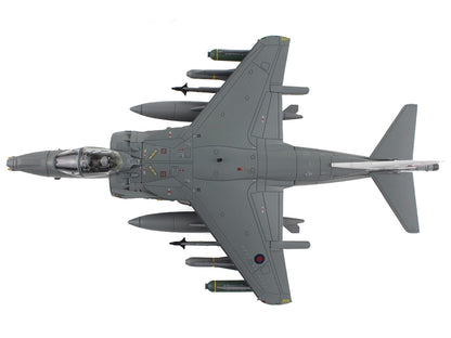 McDonnell Douglas AV-8B/British Harrier II GR.9A Aircraft "41 (R) Squadron RAF Coningsby Air Base" (2006) Royal Air Force "Air Power Series" 1/72 Diecast Model by Hobby Master-DiecastModeler.com
