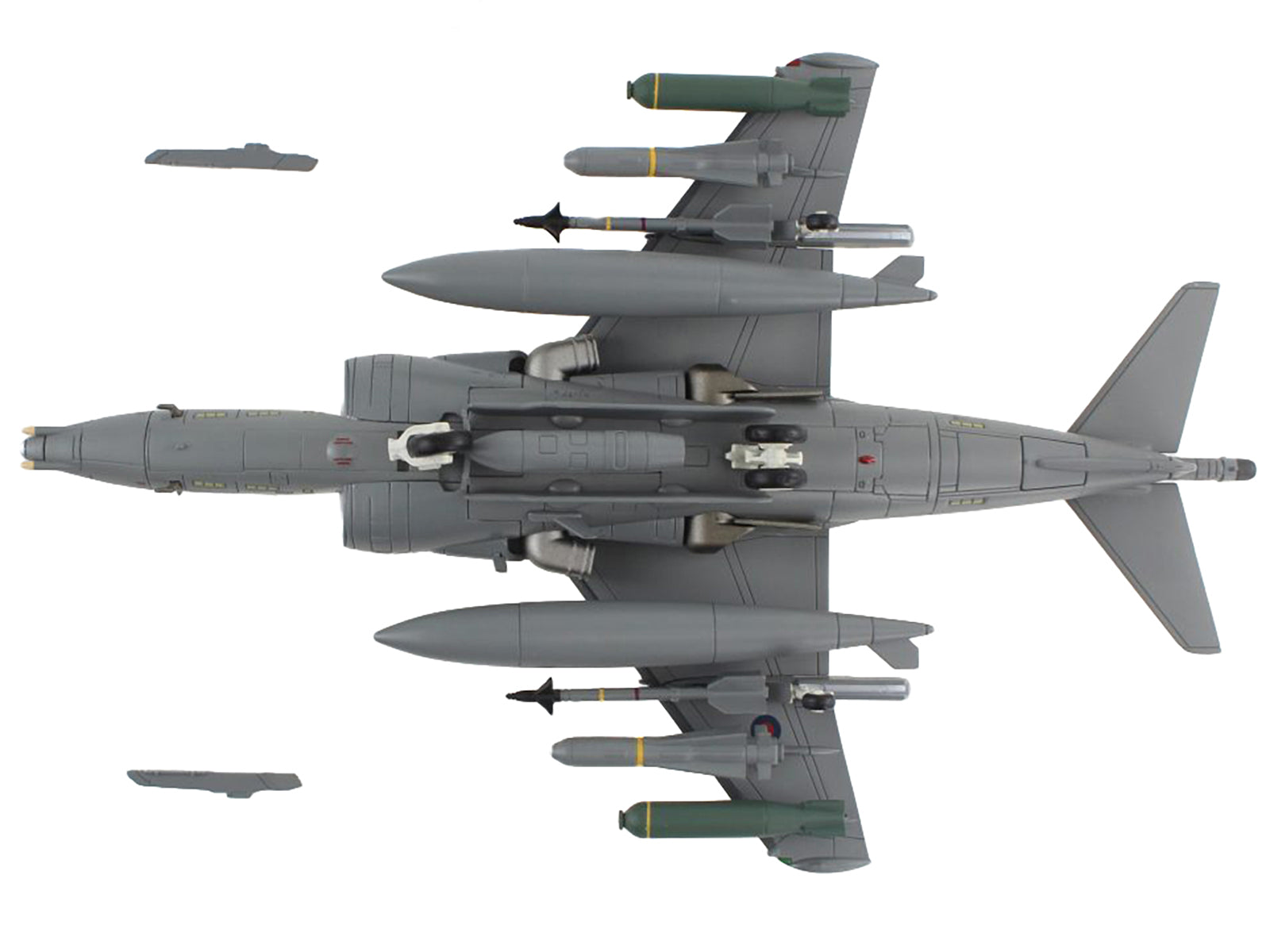 McDonnell Douglas AV-8B/British Harrier II GR.9A Aircraft "41 (R) Squadron RAF Coningsby Air Base" (2006) Royal Air Force "Air Power Series" 1/72 Diecast Model by Hobby Master-DiecastModeler.com