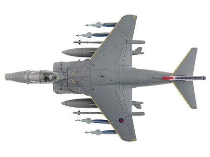 British Aerospace Harrier GR.9 Aircraft "ZD406 Royal Navy Strike Wing RAF Station Cottesmore" (2009) British Royal Air Force/Navy "Air Power Series" 1/72 Diecast Model by Hobby Master-DiecastModeler.com