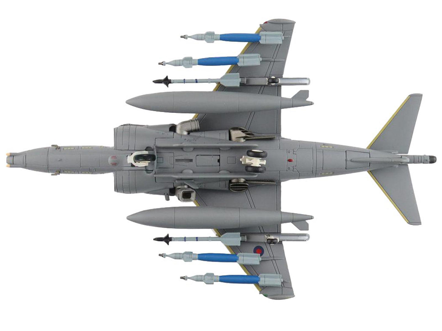 British Aerospace Harrier GR.9 Aircraft "ZD406 Royal Navy Strike Wing RAF Station Cottesmore" (2009) British Royal Air Force/Navy "Air Power Series" 1/72 Diecast Model by Hobby Master-DiecastModeler.com
