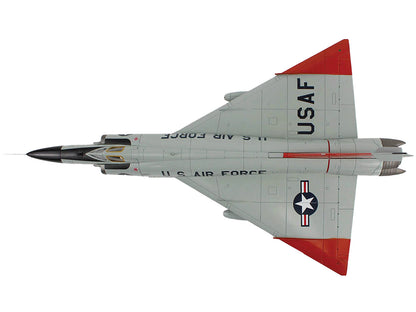 Convair F-102A Delta Dagger Interceptor Aircraft "179th Fighter Interceptor Squadron Minnesota Air National Guard" (1966) United States Air Force "Air Power Series" 1/72 Diecast Model by Hobby Master-DiecastModeler.com