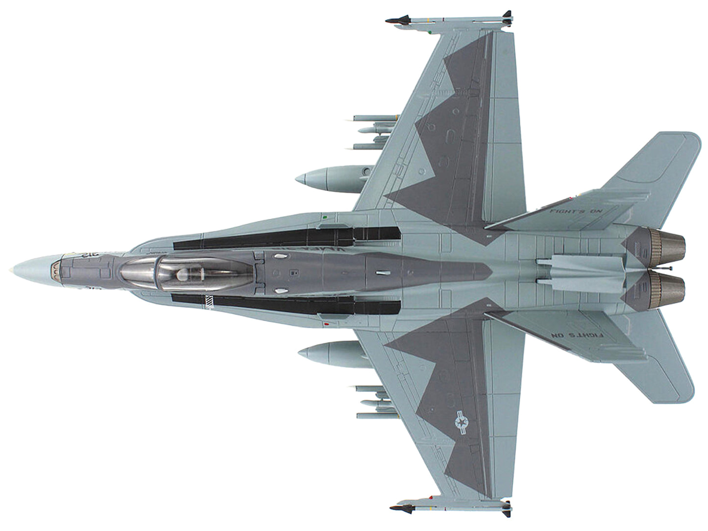 McDonnell Douglas F/A-18C Hornet Aircraft "VMFA-312 MCAS Iwakuni Yamaguchi Japan" (2022) United States Marines "Air Power Series" 1/72 Diecast Model by Hobby Master