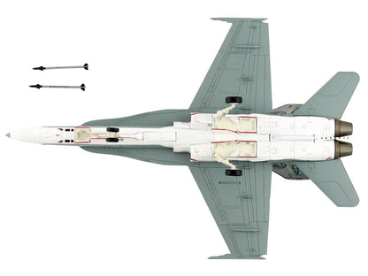 McDonnell Douglas F/A-18C Hornet Aircraft "VFA-15 Retro TAC Demo Jet VFA-106 Gladiators" (2017) United States Navy "Air Power Series" 1/72 Diecast Model by Hobby Master