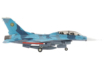 Lockheed F-16B Fighting Falcon Fighter Aircraft "Top Gun 04 Centennial of Naval Aviation" United States Navy "Air Power Series" 1/72 Diecast Model by Hobby Master