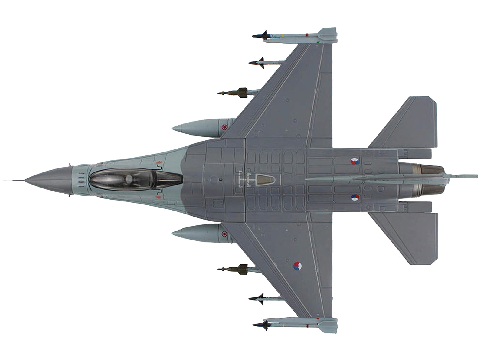 Lockheed F-16AM Fighting Falcon Fighter Aircraft "313 Squadron Afghanistan" (2008) Royal Netherlands Air Force (RNLAF) "Air Power Series" 1/72 Diecast Model by Hobby Master-DiecastModeler.com