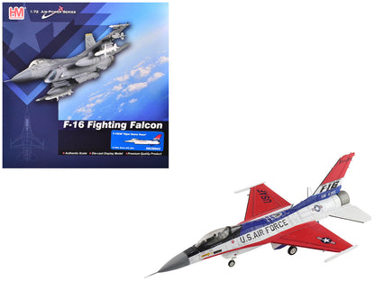 Lockheed F-16CM Fighting Falcon Fighter Aircraft "91-0395 Viper Demo Shaw Air Force Base" (2024) United States Air Force "Air Power Series" 1/72 Diecast Model by Hobby Master