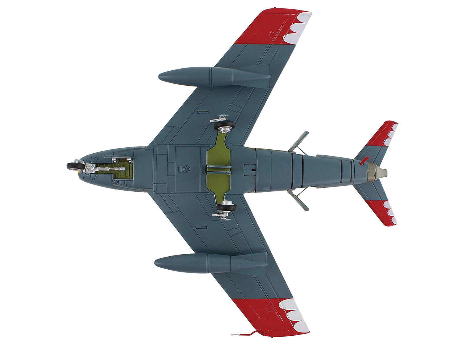 Canadair Sabre Mk.6 Fighter Aircraft "Sky Lancers" (1956) Royal Canadian Air Force "Air Power Series" 1/72 Diecast Model by Hobby Master-DiecastModeler.com