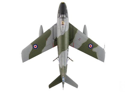 Canadair Sabre Mk.6 Fighter Aircraft "23622 430 Squadron" (1950s) Royal Canadian Air Force "Air Power Series" 1/72 Diecast Model by Hobby Master-DiecastModeler.com