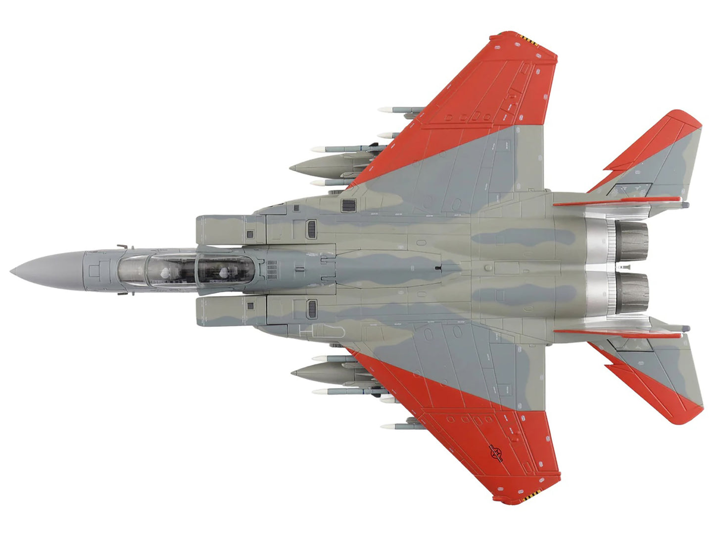 Boeing F-15SA (Saudi Advanced) Eagle Fighter Aircraft "12-1002 USAF Test Markings" (2018) Saudi Royal Air Force "Air Power Series" 1/72 Diecast Model by Hobby Master-DiecastModeler.com