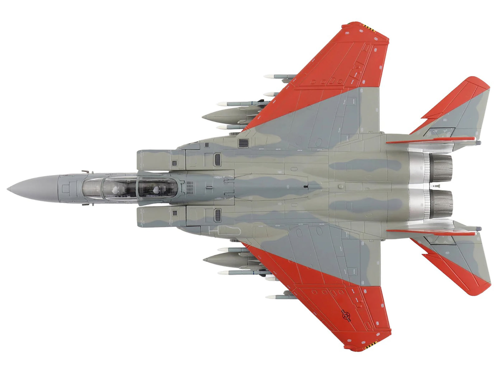 Boeing F-15SA (Saudi Advanced) Eagle Fighter Aircraft "12-1002 USAF Test Markings" (2018) Saudi Royal Air Force "Air Power Series" 1/72 Diecast Model by Hobby Master-DiecastModeler.com