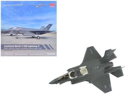 Lockheed Martin F-35B Lightning II Aircraft "VMFA-225 Vikings Yuma Marine Corps Air Station" (2023) United States Marine Corps "Air Power Series" 1/72 Diecast Model by Hobby Master-DiecastModeler.com