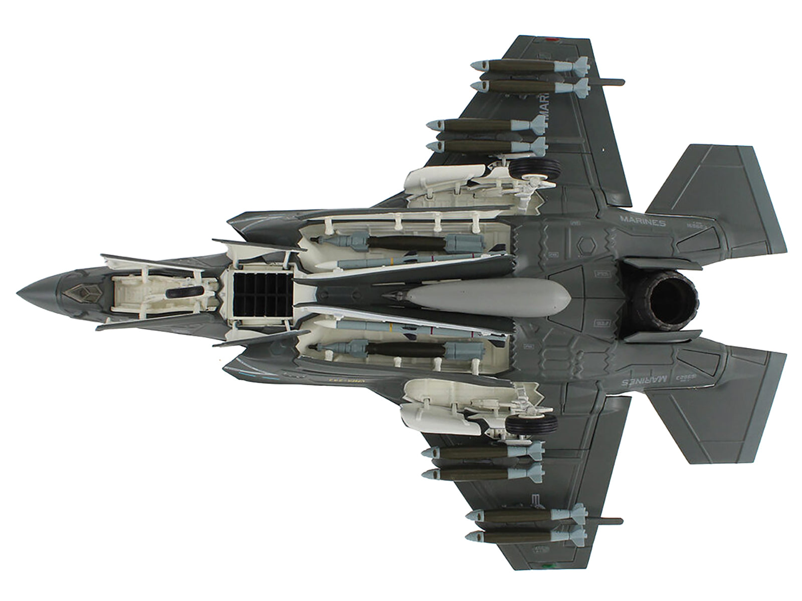 Lockheed F-35B Lightning II Aircraft (Beast Mode) "169623 VMFA-242 Bats Iwakuni Japan" (2024) United States Marine Corps "Air Power Series" 1/72 Diecast Model by Hobby Master-DiecastModeler.com