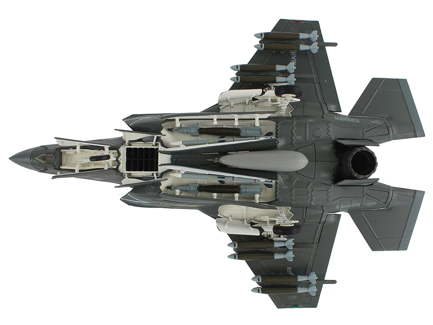 Lockheed F-35B Lightning II Aircraft (Beast Mode) "169623 VMFA-242 Bats Iwakuni Japan" (2024) United States Marine Corps "Air Power Series" 1/72 Diecast Model by Hobby Master