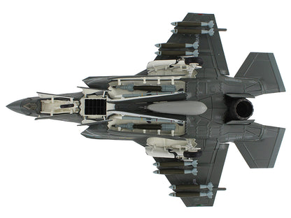 Lockheed F-35B Lightning II Aircraft (Beast Mode) "169623 VMFA-242 Bats Iwakuni Japan" (2024) United States Marine Corps "Air Power Series" 1/72 Diecast Model by Hobby Master