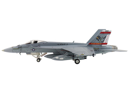 Boeing F/A-18E Super Hornet Fighter Aircraft "168910 Golden Warriors VFA-87 Operation Inherent Resolve" (2017) United States Navy "Air Power Series" 1/72 Diecast Model by Hobby Master