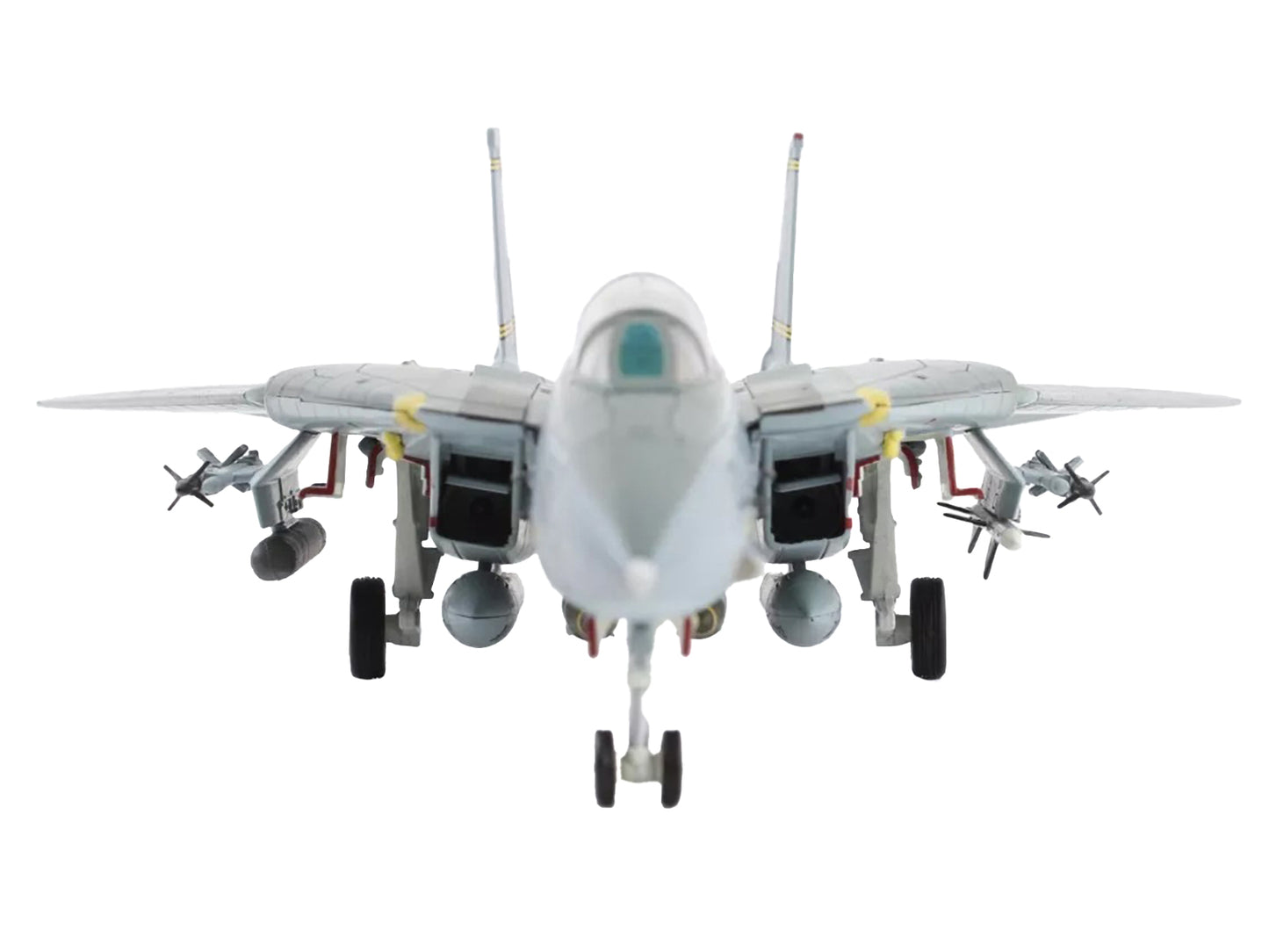 Grumman F-14B Tomcat Fighter Aircraft "Last Gypsy Roll VF-32 Swordsmen NAS Oceana" (2005) United States Navy "Air Power Series" 1/72 Diecast Model by Hobby Master-DiecastModeler.com