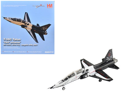 Northrop T-38C Talon Aircraft "65-10331 FAIP Scheme 87th FTS Laughlin AFB" (2021) United States Air Force "Air Power Series" 1/72 Diecast Model by Hobby Master