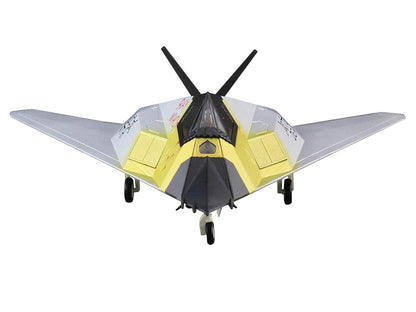 Lockheed F-117A Nighthawk Stealth Aircraft "Toxic Death" (1991) "Air Power Series" 1/72 Diecast Model by Hobby Master-DiecastModeler.com