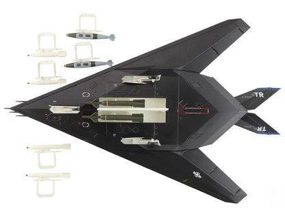 Lockheed F-117A Nighthawk Stealth Aircraft "84-0809" (2022) United States Air Force "Air Power Series" 1/72 Diecast Model by Hobby Master