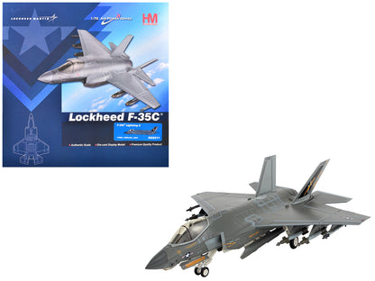 Lockheed F-35C Lightning II Aircraft "VMFA-251" (2024) United States Marine Corps "Air Power Series" 1/72 Diecast Model by Hobby Master-DiecastModeler.com