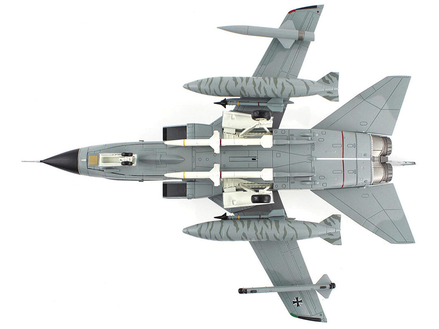 Panavia Tornado ECR Fighter-Bomber Aircraft "46+54 Tactical Air Wing 51 Schleswig-Jagel Air Base Germany" (2017) German Luftwaffe "Air Power Series" 1/72 Diecast Model by Hobby Master