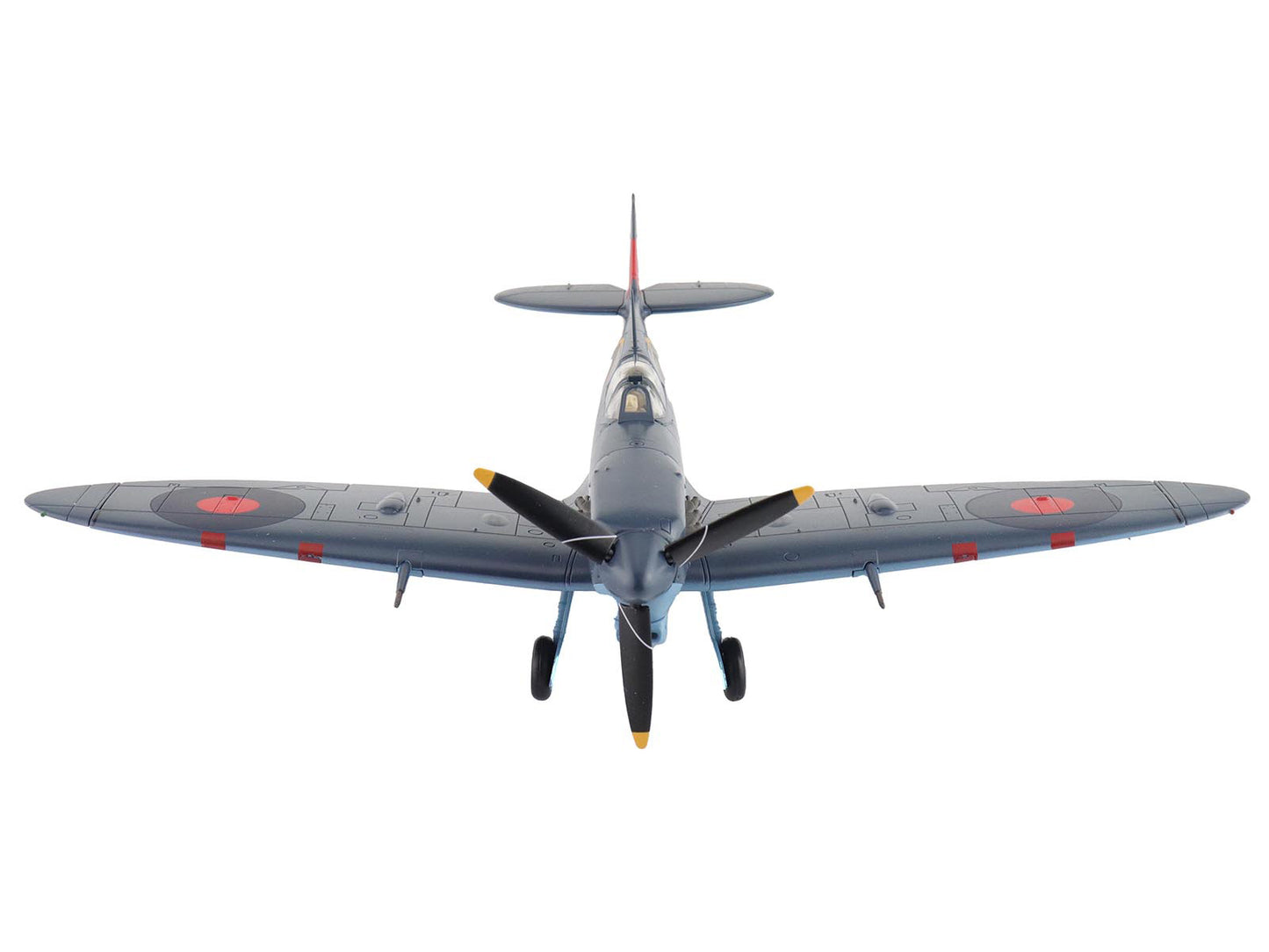 Supermarine Spitfire Mk.Vb Trop Fighter Aircraft "EP706 George Beurling No. 249 Squadron Malta" (1942) British Royal Air Force "Air Power Series" 1/48 Diecast Model by Hobby Master