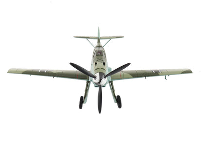 Messerschmitt BF 109E-4 Fighter Aircraft "Franz von Werra II/JG-3" (1940) German Luftwaffe "Air Power Series" 1/48 Diecast Model by Hobby Master