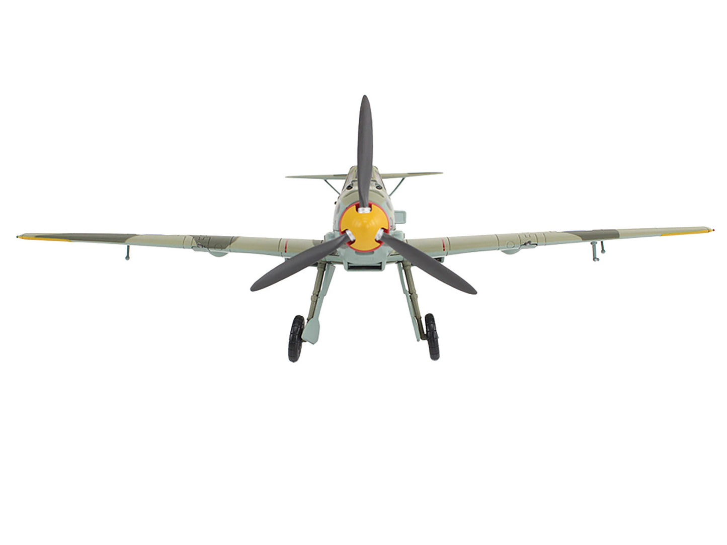 Messerschmitt Bf 109E-3 Fighter Aircraft "White 2 Jan Reznak 13.(slow)/JG 52 Kraznodar USSR" (1943) German Luftwaffe "Air Power Series" 1/48 Diecast Model by Hobby Master