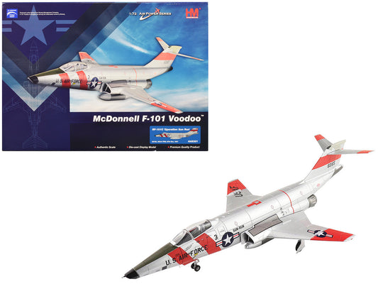 McDonnell RF-101C Voodoo Fighter Aircraft "Operation Sun Run 363rd TRW" (1957) United States Air Force "Air Power Series" 1/72 Diecast Model by Hobby Master-DiecastModeler.com