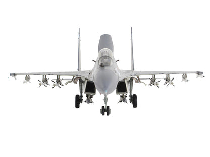Sukhoi Su-30Mk Flanker Fighter Aircraft "502" (2011) Russian Air Force "Air Power Series" 1/72 Diecast Model by Hobby Master