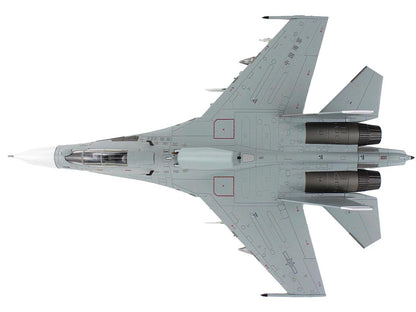 Sukhoi Su-30MK2 Flanker-G Fighter Aircraft "White 17 China" (2022) People's Liberation Army Naval Air Force (PLANAF) "Air Power Series" 1/72 Diecast Model by Hobby Master