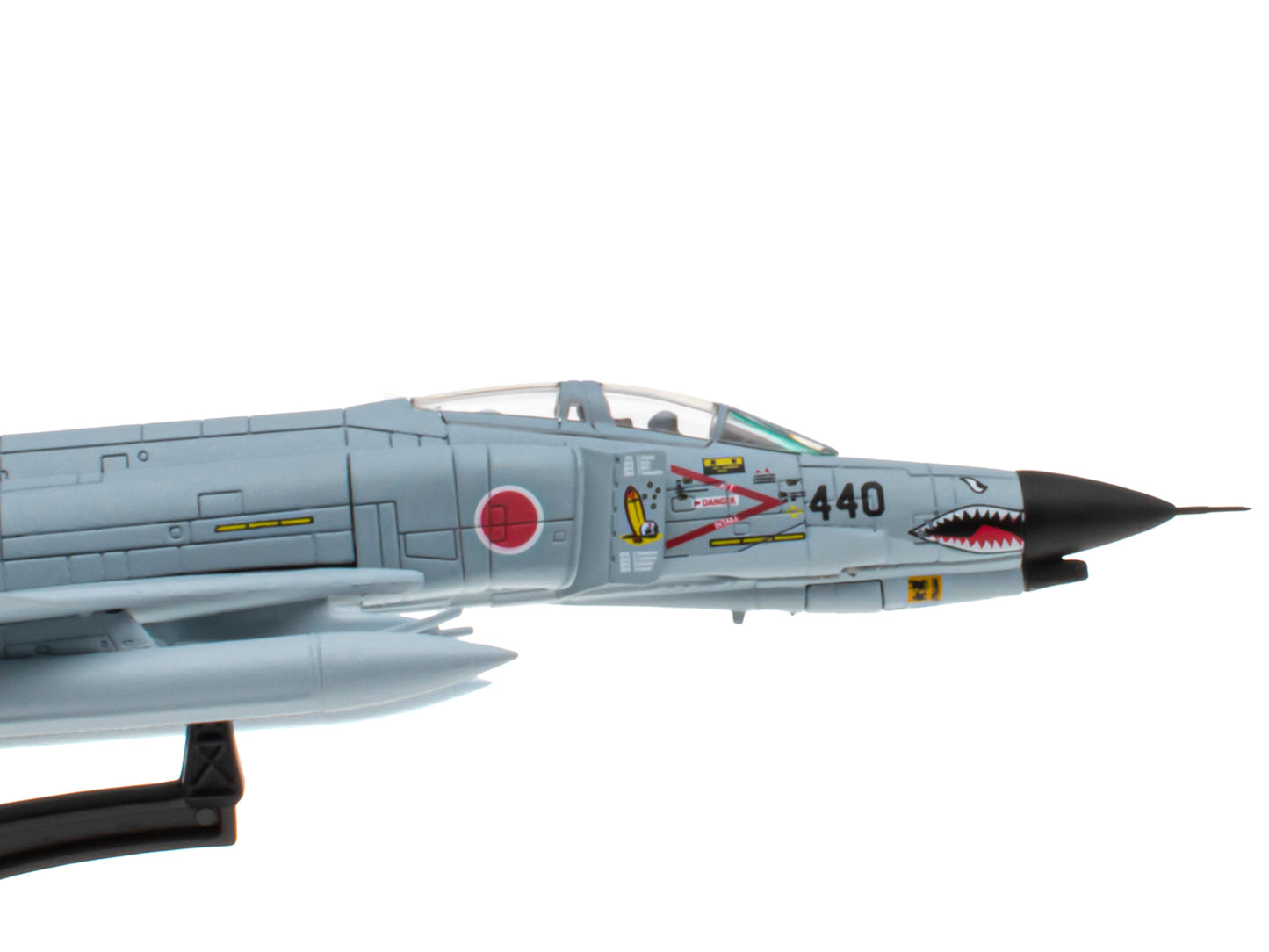 Mitsubishi F-4EJ Kai Super Phantom II Fighter Aircraft "302nd Squadron 83rd Air Wing Tactical Air Meet" (2001) Japan Air Self-Defense Force 1/100 Diecast Model by Hachette Collections