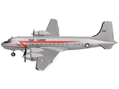 Douglas C-54 Skymaster Transport Aircraft "Rosinenbomber" (44-9063) United States Air Force 1/200 Diecast Model Airplane by Herpa