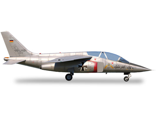 Dassault Alpha Jet Aircraft "01 Prototype" Registration AT24 "Military" Series 1/72 Diecast Model Airplane by Herpa-DiecastModeler.com