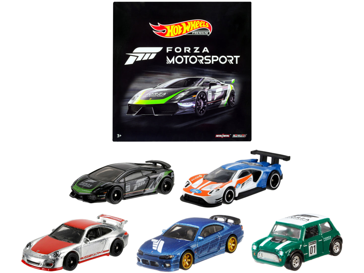 "Forza Motorsport" 5 piece Set Diecast Model Cars by Hot Wheels-DiecastModeler.com