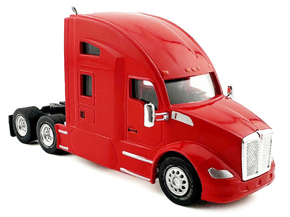 Kenworth T680 Sleeper Cab Red 1/87 (HO) Plastic Model Car by HO Logistics