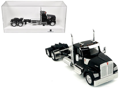 Kenworth W990 2-Axel Day Cab Black 1/87 (HO) Plastic Model Car by HO Logistics-DiecastModeler.com