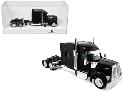 Kenworth W990 with Stand Up Sleeper Cab Black 1/87 (HO) Plastic Model Car by HO Logistics