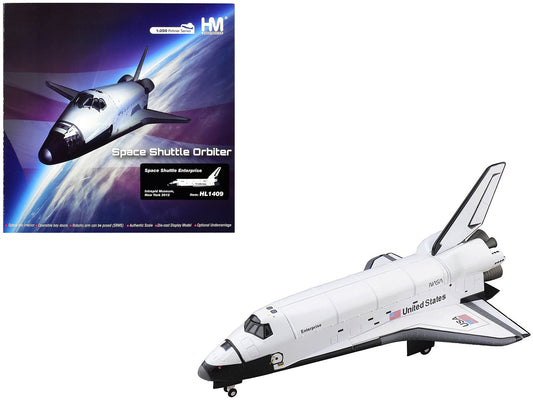 NASA Space Shuttle Enterprise "Intrepid Museum New York" (2012) "Airliner Series" 1/200 Diecast Model by Hobby Master-DiecastModeler.com