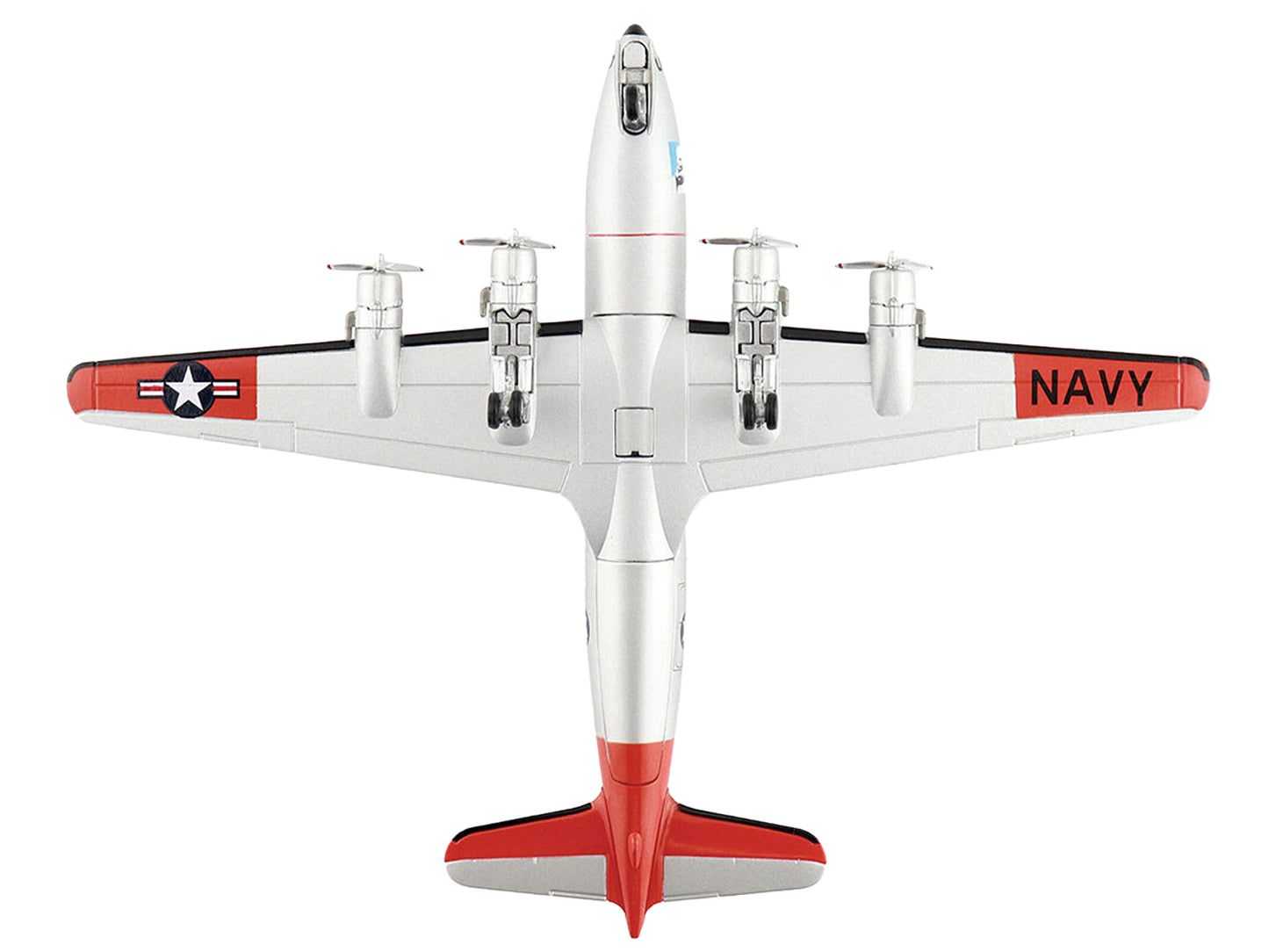 Douglas R5D-3 Skymaster Transport Aircraft "Operation Deep Freeze" (1950s) United States Navy "Airliner Series" 1/200 Diecast Model by Hobby Master-DiecastModeler.com